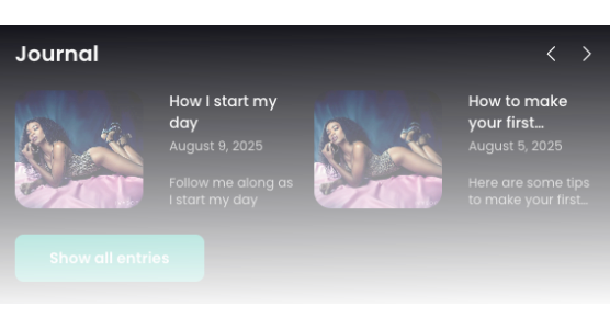 Your own journal